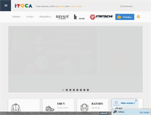Tablet Screenshot of itoca.sk