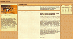 Desktop Screenshot of moodle.itoca.org